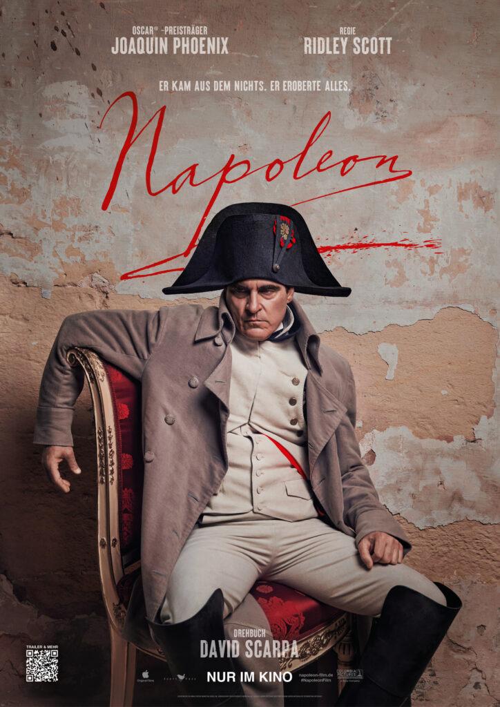 Joaquin Phoenix, bekannt für seine Rolle in "Joker", spielt Napoleon