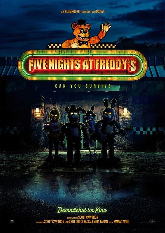 five nights at freddy's keyart