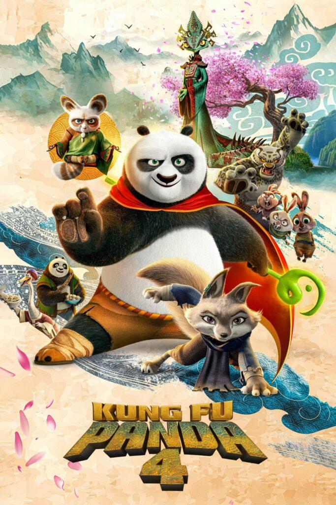 kung fu panda 4 keyart